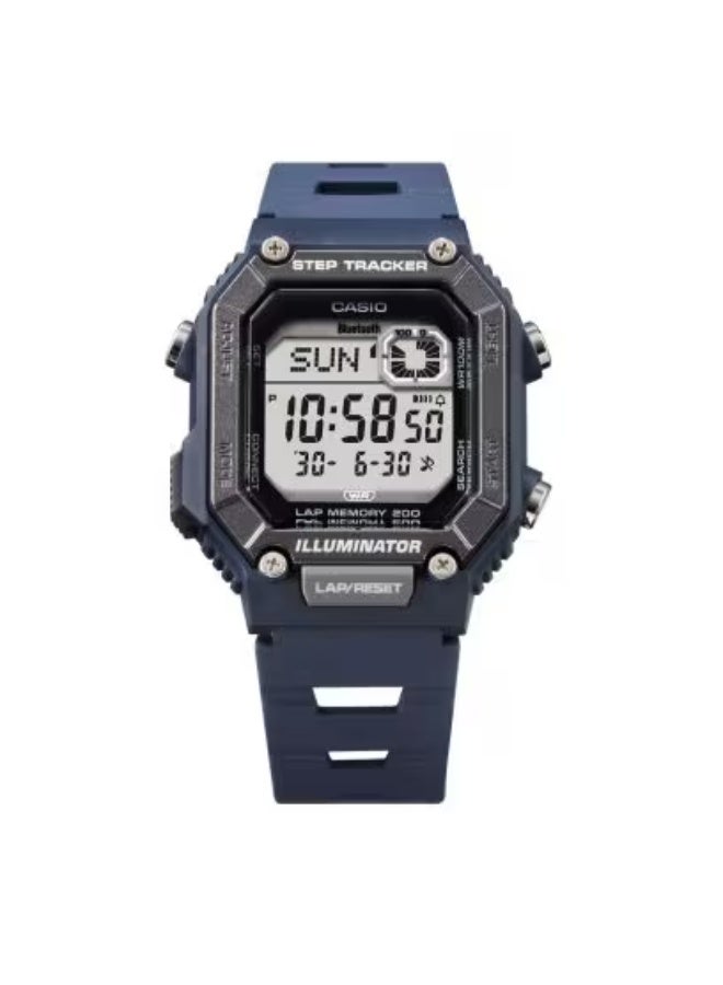 كاسيو ساعة يد رقمية رجالية من الراتنج -- - . مم - Image 3