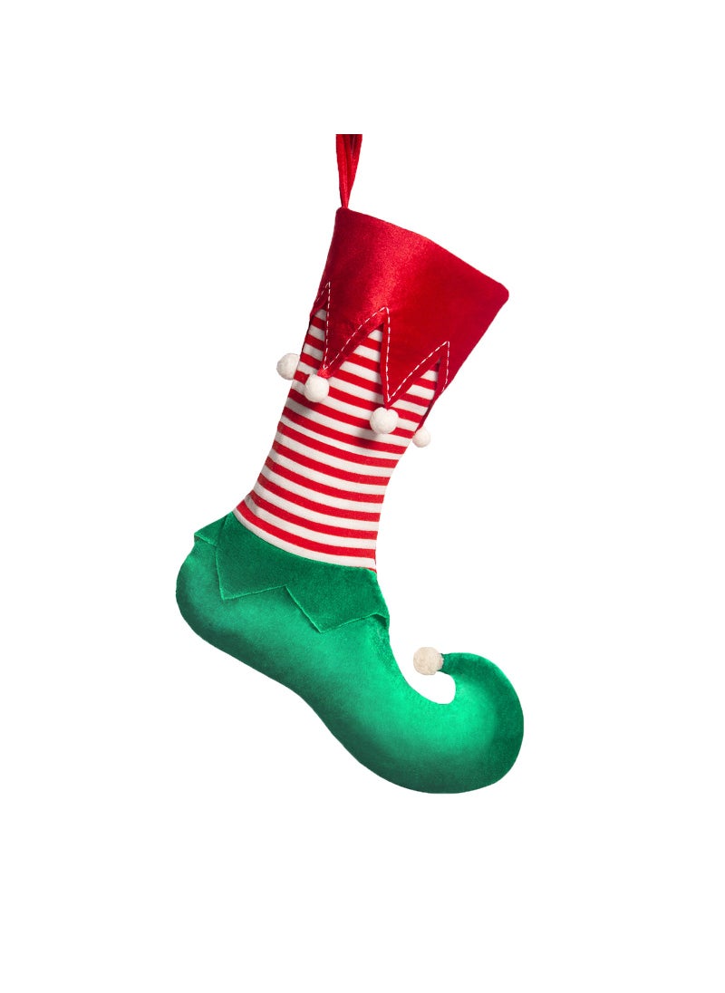 Generic Christmas Elf Stocking Candy Bag Ornament Elf socks 