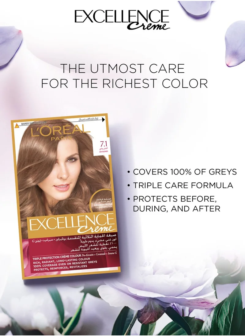 L'OREAL PARIS Excellence Crème Permanent Color  Ash Blonde