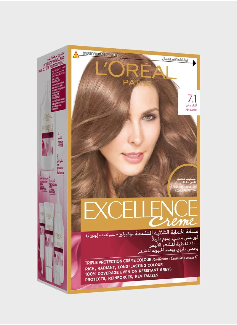 L'OREAL PARIS Excellence Crème Permanent Color  Ash Blonde