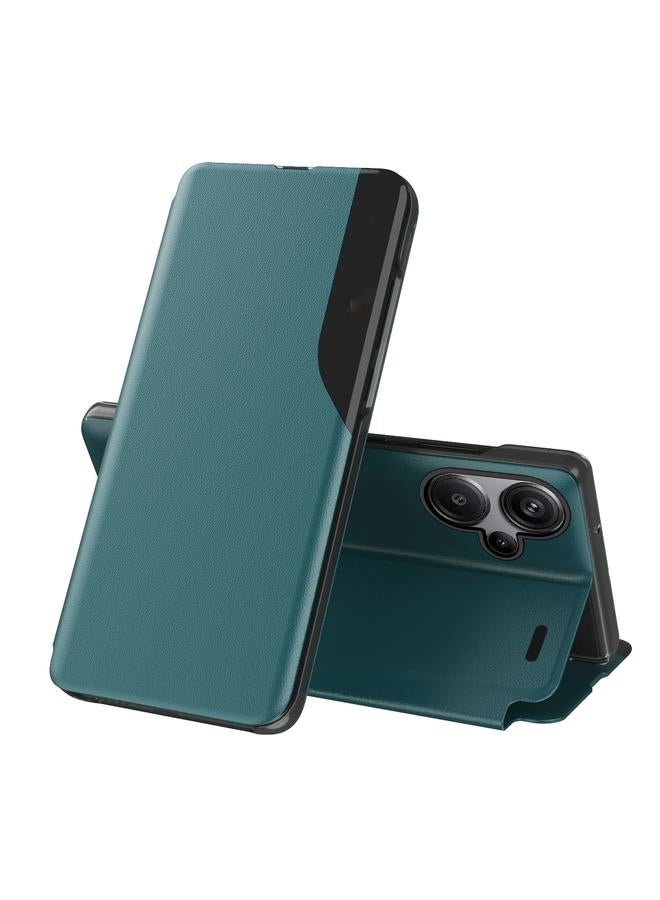 The Bros Case For Xiaomi Redmi Note 13 Pro 5G Attraction Flip Holder Leather Phone Case