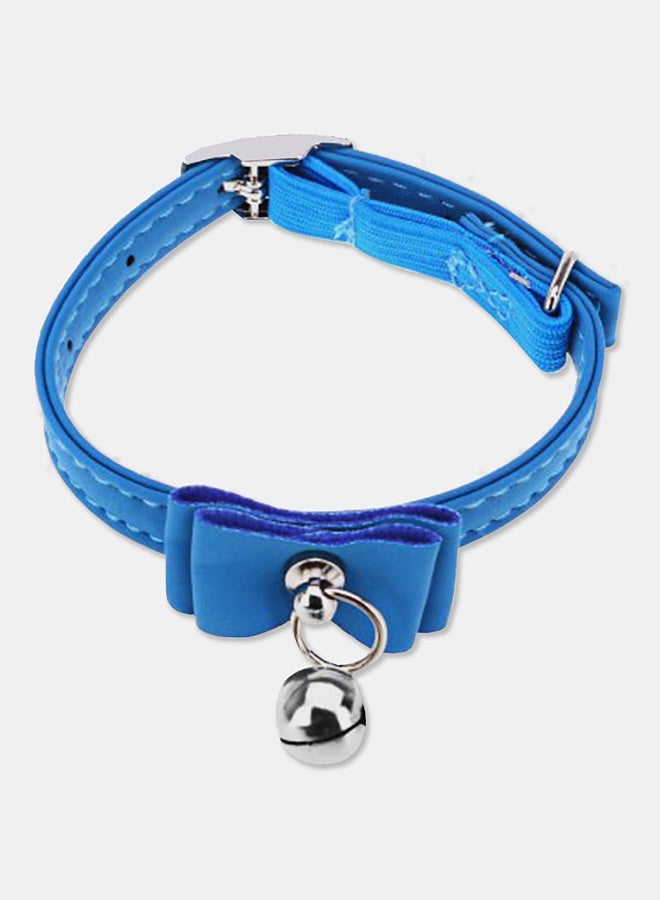 Loquat Pet Bow Tie Collar Blue - Image 1