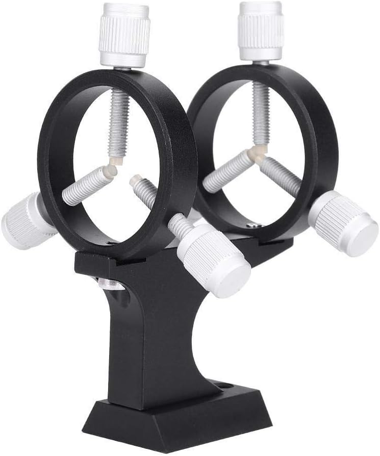 Maxmartt Finder Scope Bracket Telescope L-a-z-e-r Finder Bracket L-a-s-e-r Pointer Bracket Aluminum Alloy Adjustable Pointer Finder Scope Bracket for Astronomical Telescope - Image 5