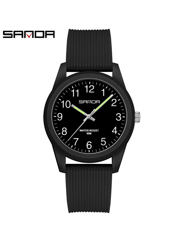 Sanda Kids Analog Watches for Girls Boys Kids Watches with Soft Band Learning Time 50M Waterproof Children Watch Easy to Read for Ages 3-10 Kids Great Birthday Gifts - Image 1