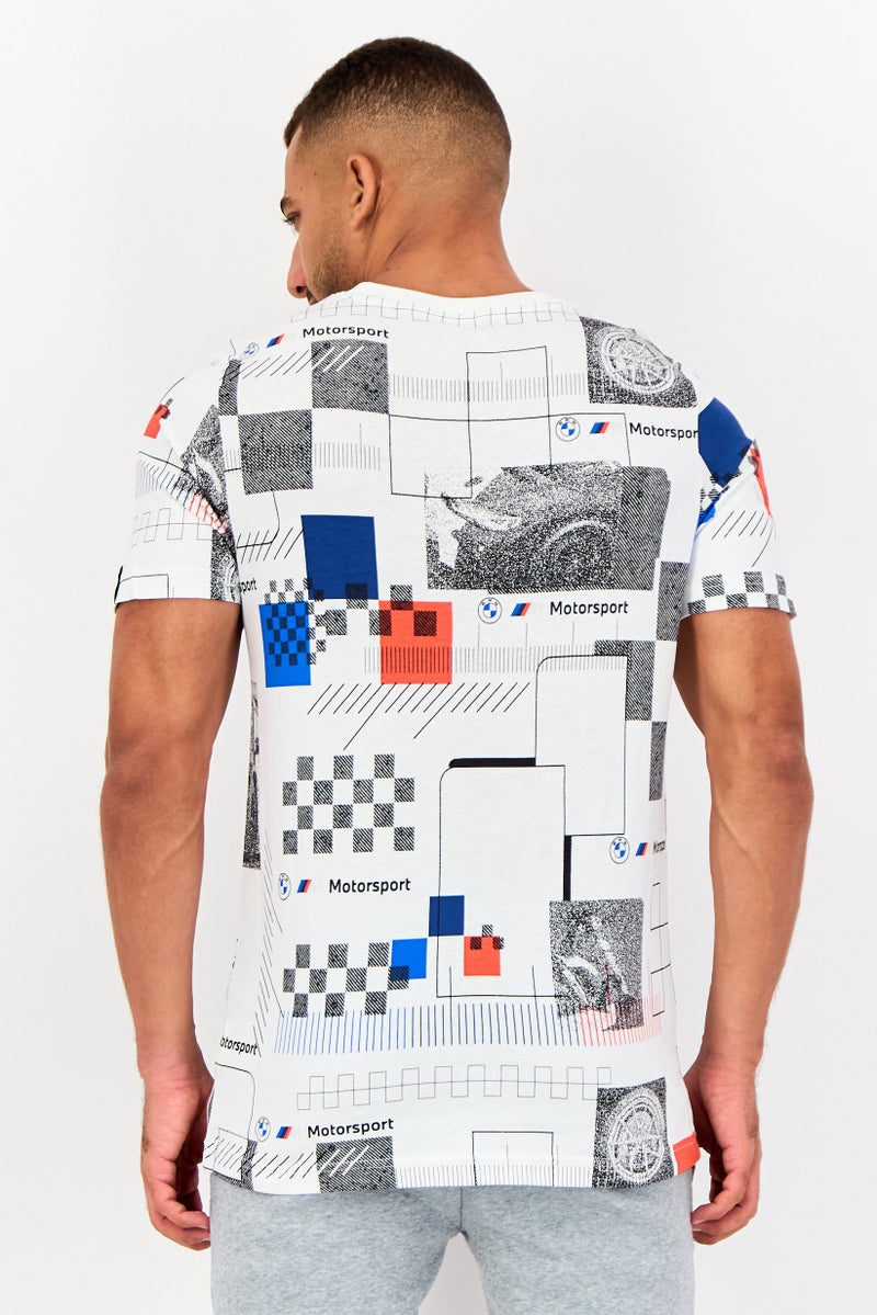 Puma x BMW Motorsport Men Sportswear Fit Short Sleeve Outdoor T Shirt, Multicolor - Image 2