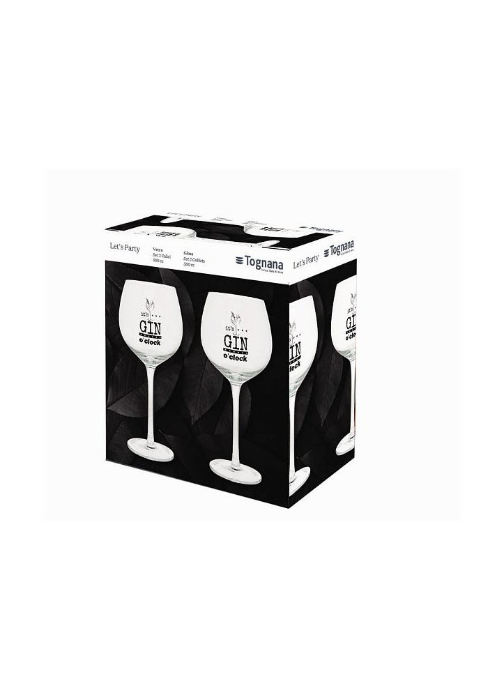 Tognana - Sets 2 gin tonic goblets cc420 - Let's party gin tonic - Image 1