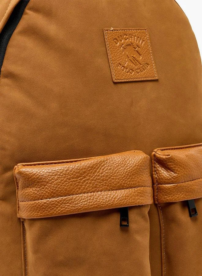 Duchini TAN Men Padded Shoulder Strap Backpack  | Best Price UAE
