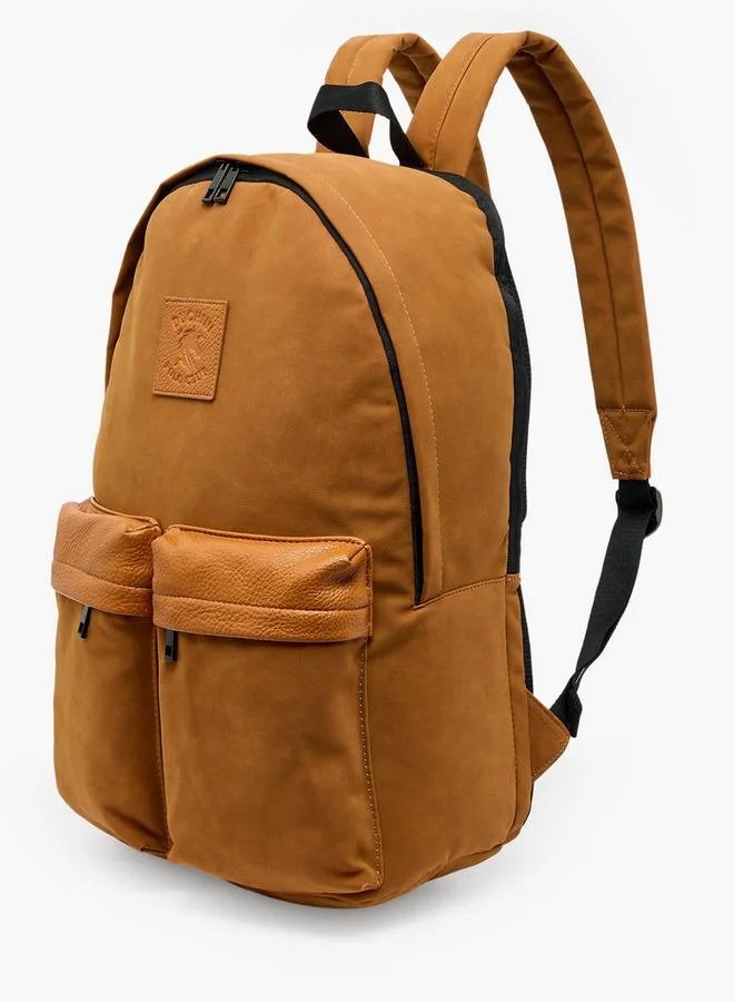 Duchini Men Padded Shoulder Strap Backpack