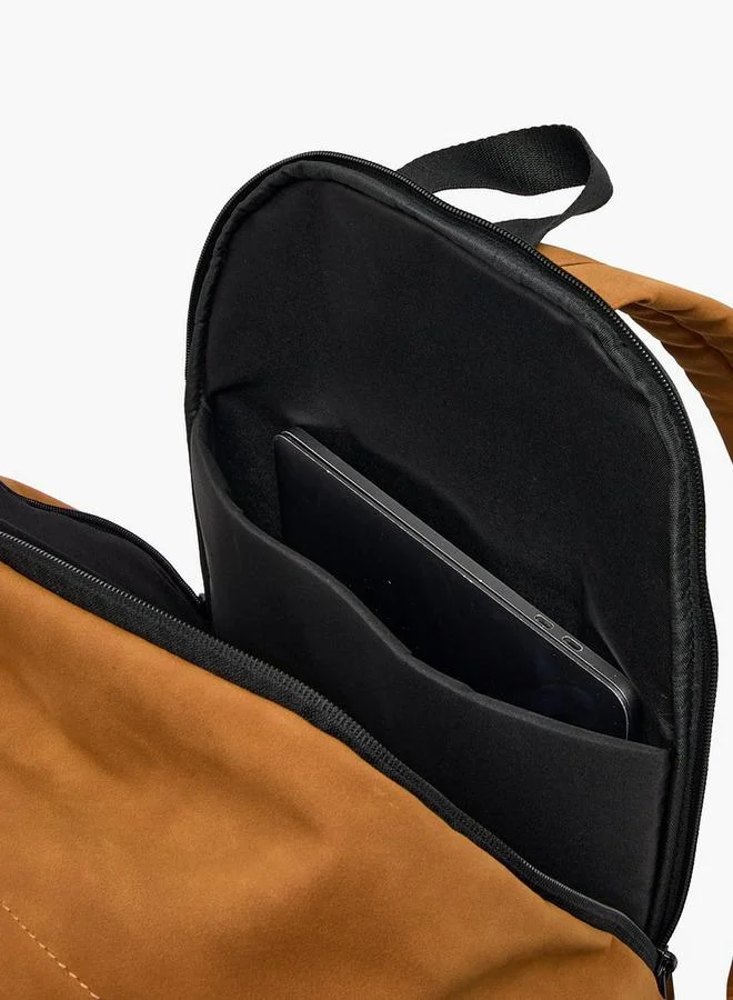 Duchini TAN Men Padded Shoulder Strap Backpack  | Best Price UAE