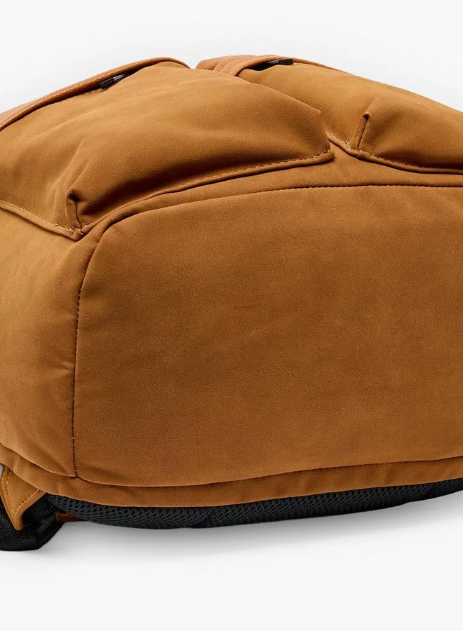 Duchini TAN Men Padded Shoulder Strap Backpack  | Best Price UAE