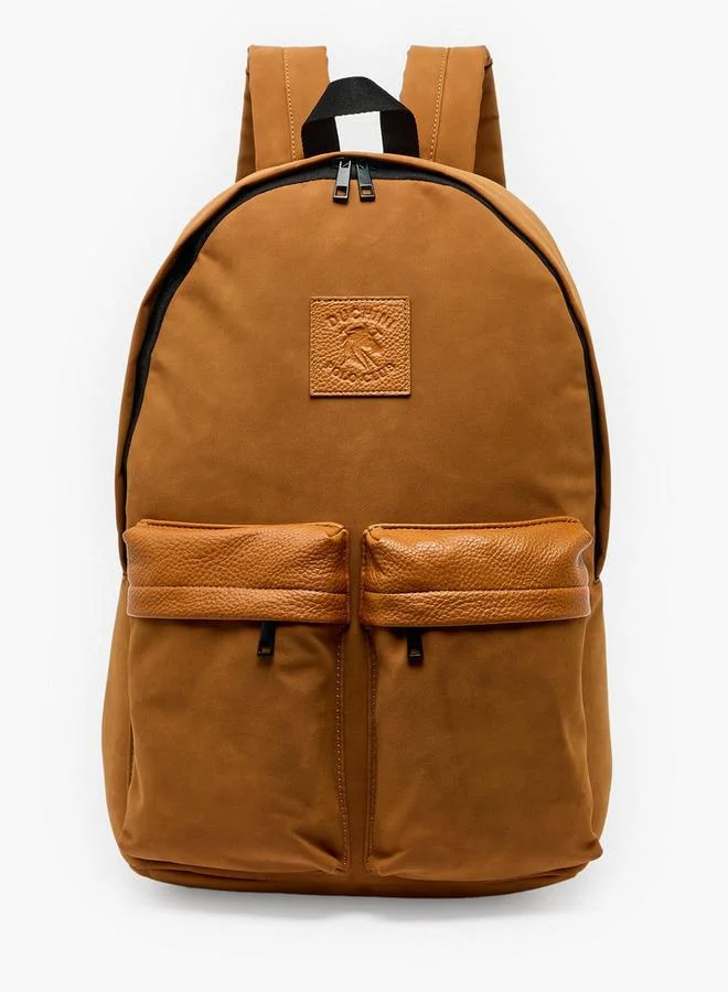 Duchini Men Padded Shoulder Strap Backpack