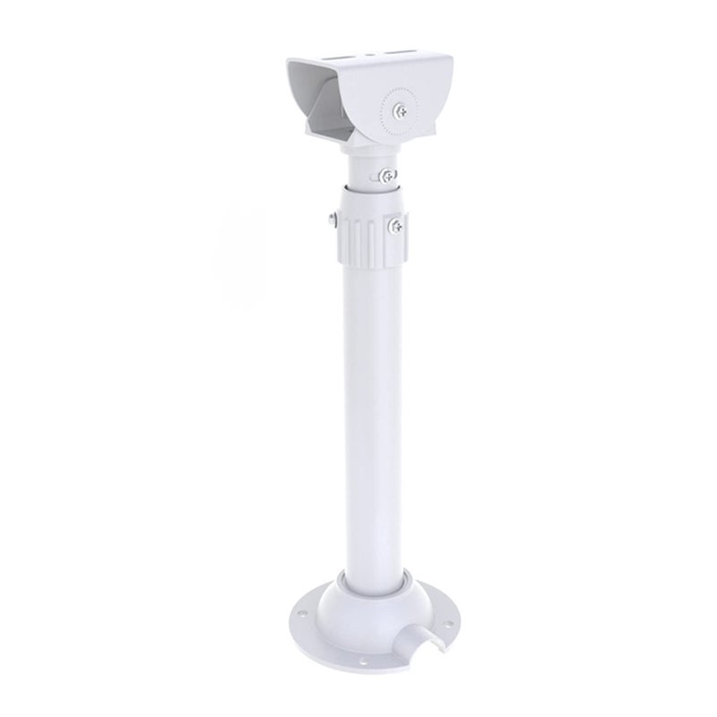WiTi Extendable Mounting Pole for Security Surveillance Cameras,15.7-23.6 inch Adjustable Ceiling Mount Bracket for CCTV IP Camera,Outdoor Indoor Solid Metal Powder Spray Coating - Image 1