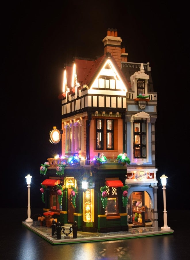 LightGo LED Lighting Kit Designed for Lego 10350 Tudor Corner Modular Buildings - Not Include Model (Remote Version) - Image 3