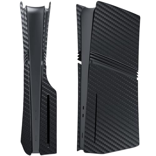 IFEEHE Carbon Cover Faceplates for PS5 PRO Console, Shell Panels PS5 PRO Accessories Replacement Faceplate Carbon Fiber Pattern (Disc Version) - Image 1