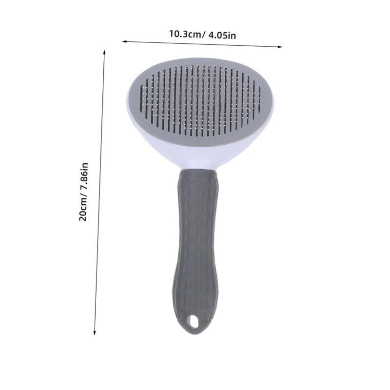 Pet Grooming Comb for Cats Dogs Hair Removal Brush with Ergonomic Handle - Image 3