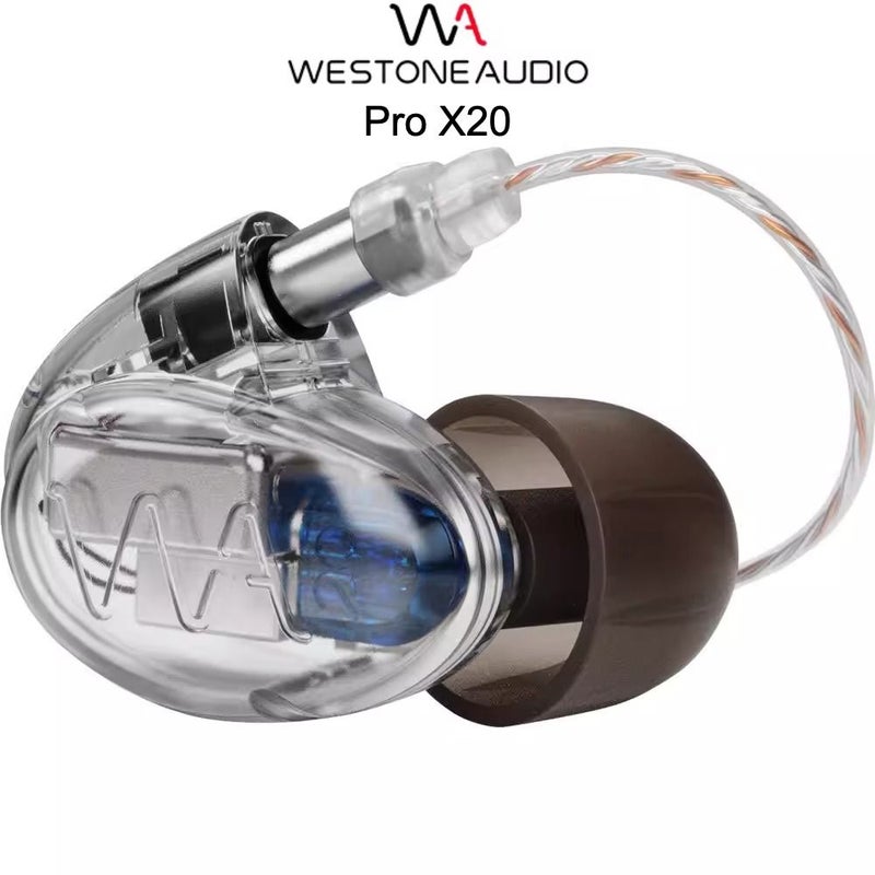 Westone Audio Pro X20 Dual-Driver Noise Isolating In-Ear Monitor, Wired IEM Earphones - Image 1