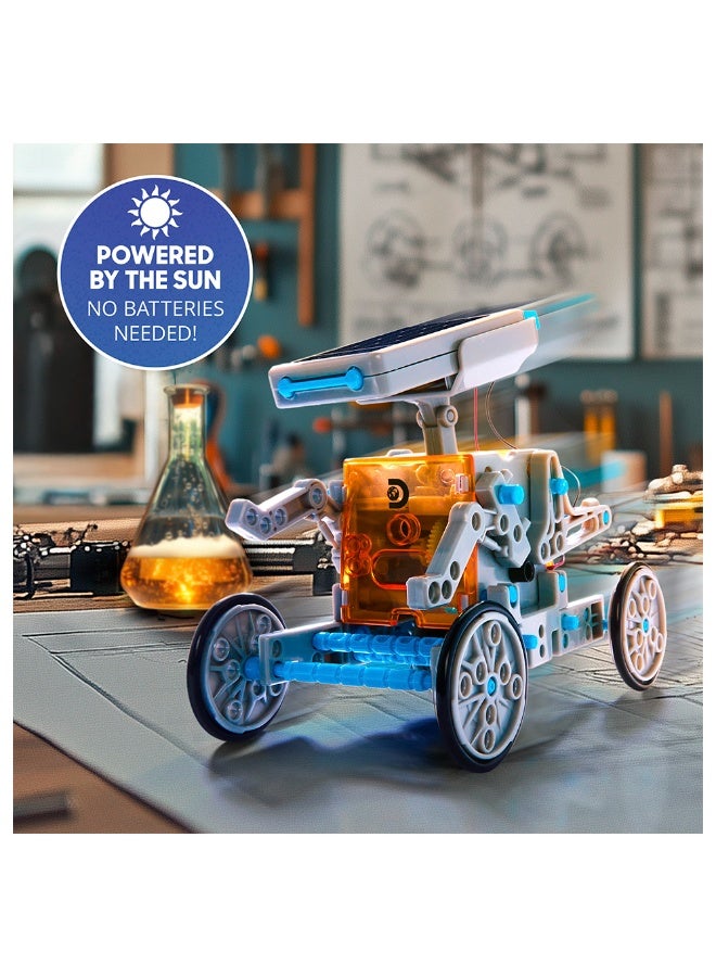 Discovery Mindblown Solar Vehicle Creations 197 Easy-Build-Pieces, With 12 Unique Robotic Designs - Image 5