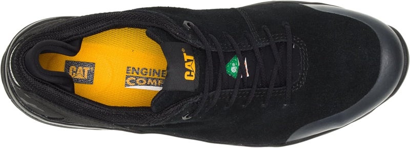 CATERPILLAR Men's Black Suede Safety Shoes - Image 4