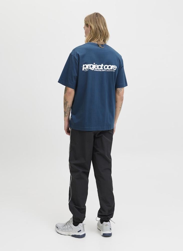 جاك اند جونز تيشيرت بياقة دائرية وشعار - Image 2