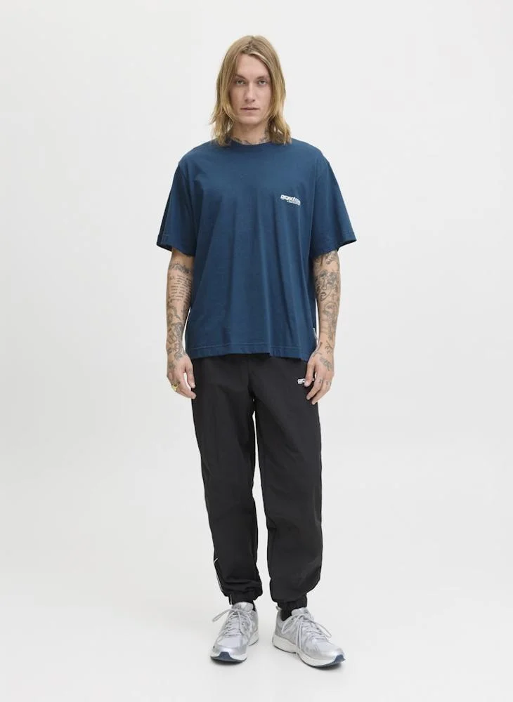 JACK & JONES Graphic Crew Neck Regular Fit T-Shirt