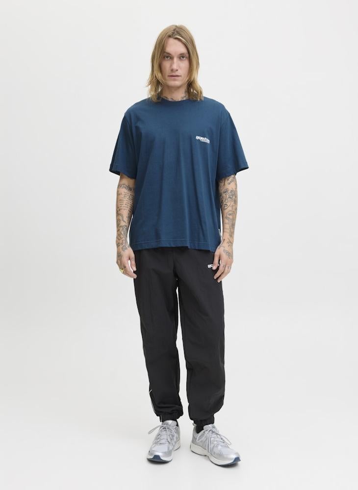 جاك اند جونز تيشيرت بياقة دائرية وشعار - Image 5