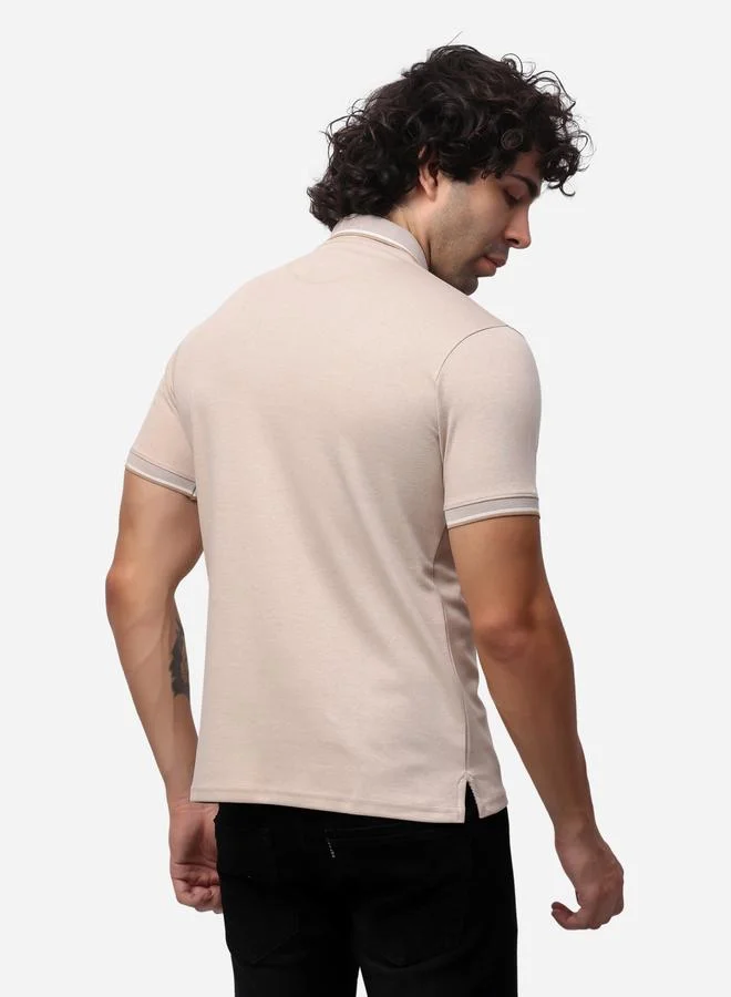 Stylox Stylox Tipped Short Sleeve Regular Fit Polo T-Shirt