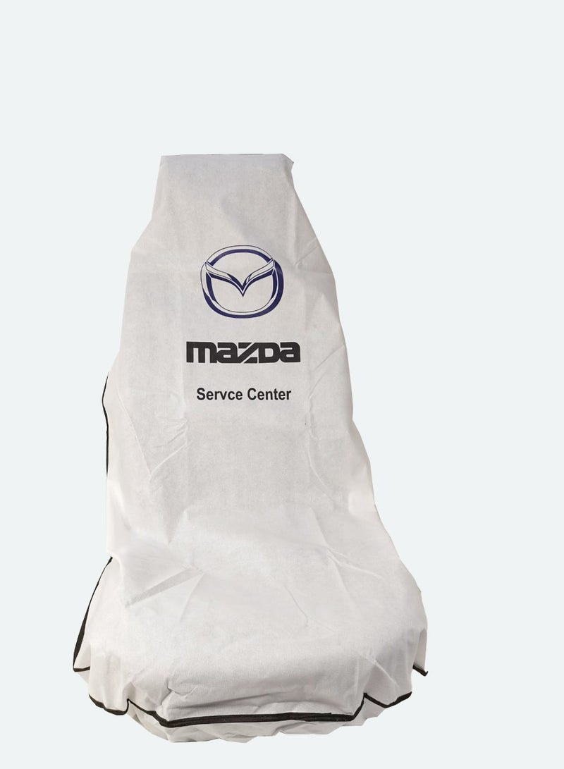 mazda Mazda Premium Combo Set 2-Piece Universal Seat Cover, Reflective Windshield Sunshade with UV Protection, and Durable Mazda Keychain Complete Interior Protection and Style - Image 2