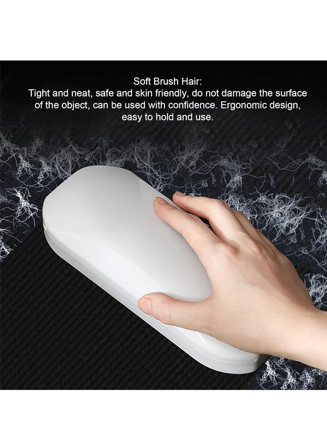 HOMESTAR Handheld Crumb Sweeper, Handy Rolling Bed Sweeping Brush, Crumb Brush, Reusable Home Soft Hair Debris Collector for Table Bed Sheet Clothes Sofa - Image 3