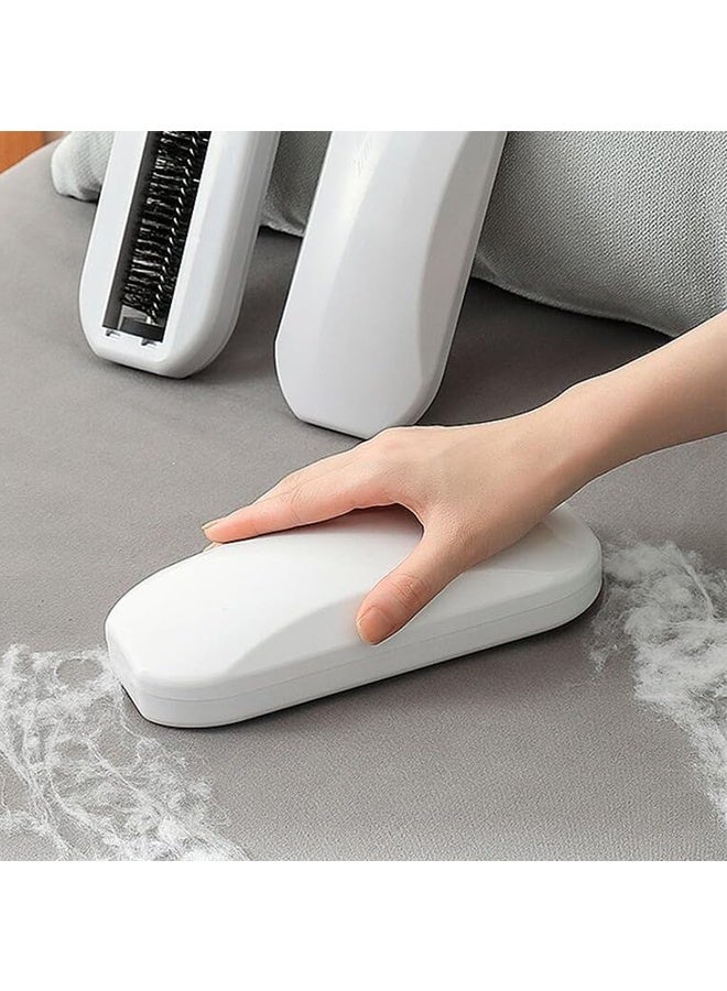 HOMESTAR Handheld Crumb Sweeper, Handy Rolling Bed Sweeping Brush, Crumb Brush, Reusable Home Soft Hair Debris Collector for Table Bed Sheet Clothes Sofa - Image 1