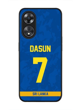 Cover for Oppo A78 5G / Oppo A58 5G Case , Rugged Black Slim fit Protective Phone Cases - Player Name - Dasun Shanaka, Jersey Number- 7 - pzsku/Z843741F7DB030454512DZ/45/_/1697269291/67d0eb3e-4f68-4e04-8f81-6023e7457e0f
