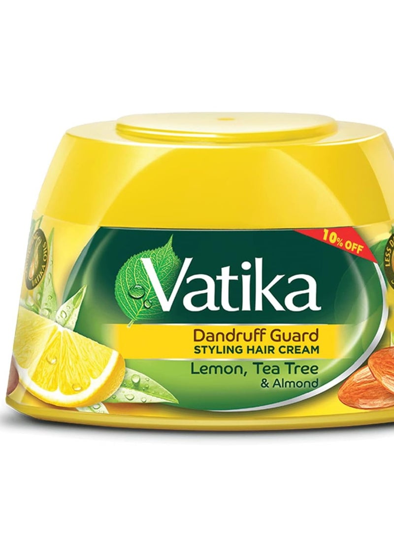 فاتيكا كريم تصفيف الشعر للحماية من القشرة من ناتشورالز شجرة الشاي والليمون - Image 1