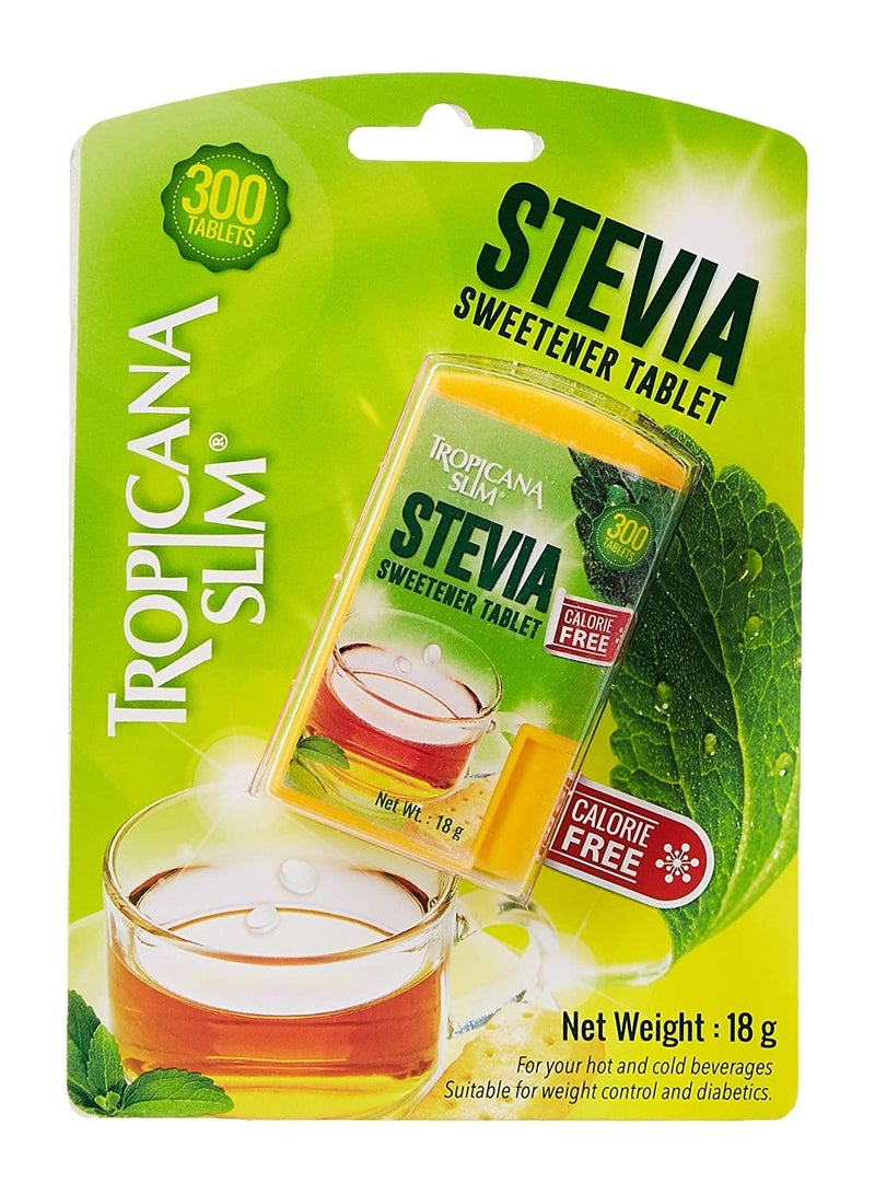 Tropicana Slim Calorie Free Stevia Sweetener 300 Tablets - Image 1