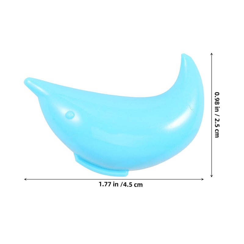 6Pcs Blue Dolphin Shape Corner Protectors Soft Edge Guards For Childproofing Furniture - Image 3
