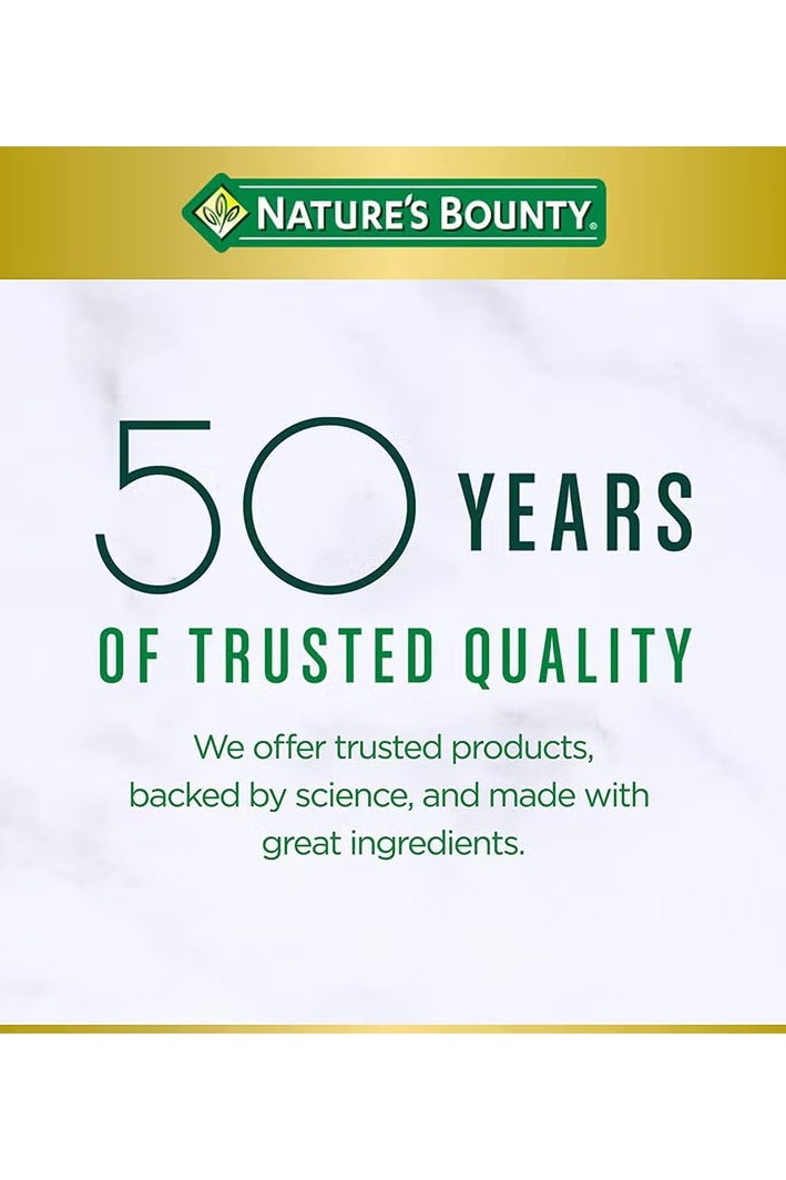NATURE'S BOUNTY Evening Primrose Oil 1000Mg - 60 Rapid Release Softgels - Image 3