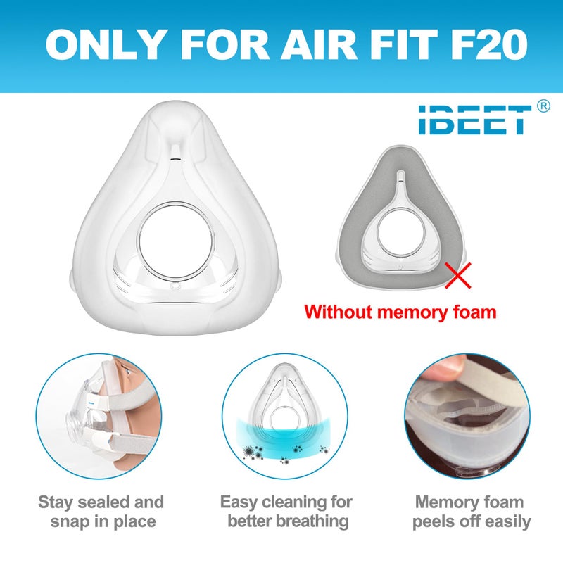 IBEET Replacement Cushion for F20 (Medium), IBEET Replacement Supplies, Medium - Image 3