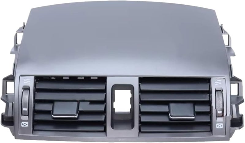 Toyota Corolla 2008 2013 Front Dashboard Center AC Air Conditioner Vent Grille Gray - Image 5