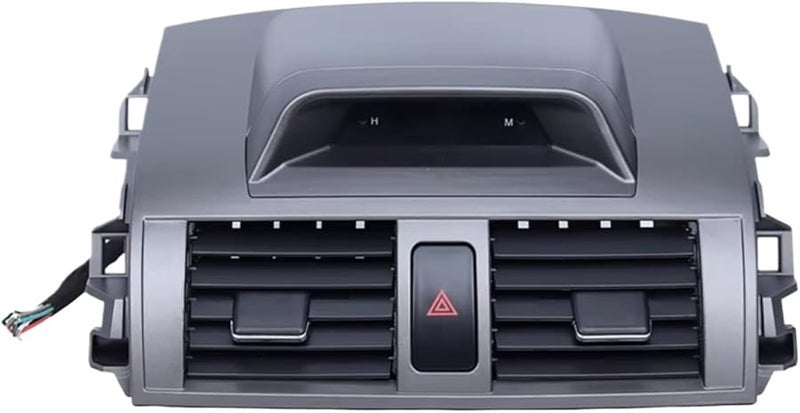 Toyota Corolla 2008 2013 Front Dashboard Center AC Air Conditioner Vent Grille Gray - Image 3
