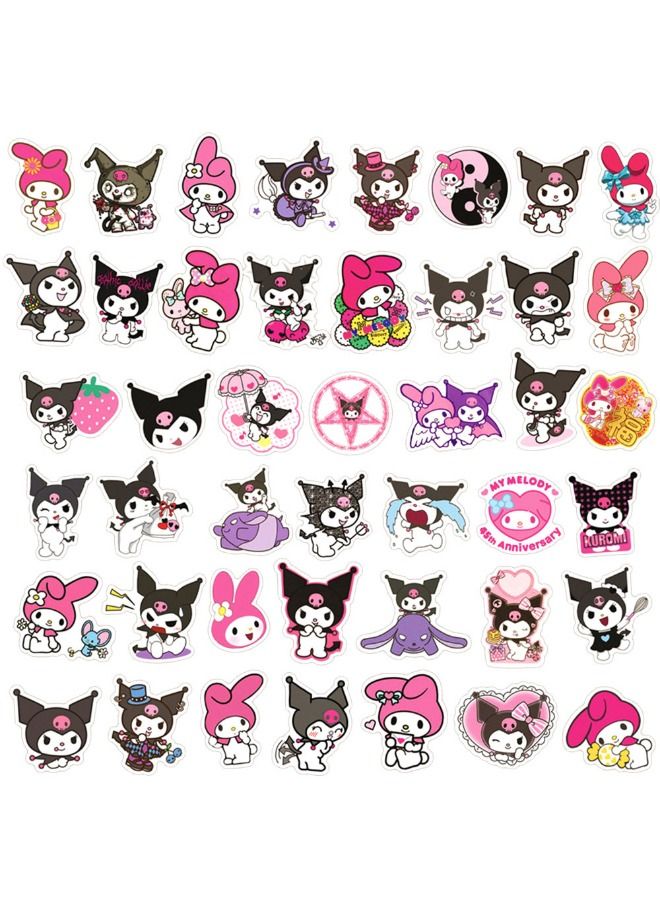 100 PCS Sanrio Waterproof Stickers, HD Fine Color Printing, Vinyl Waterproof Stickers for Laptop,Skateboard, Water Bottles,Computer,Phone,Guitar, Stickers for Kids Teens Adult - Image 4