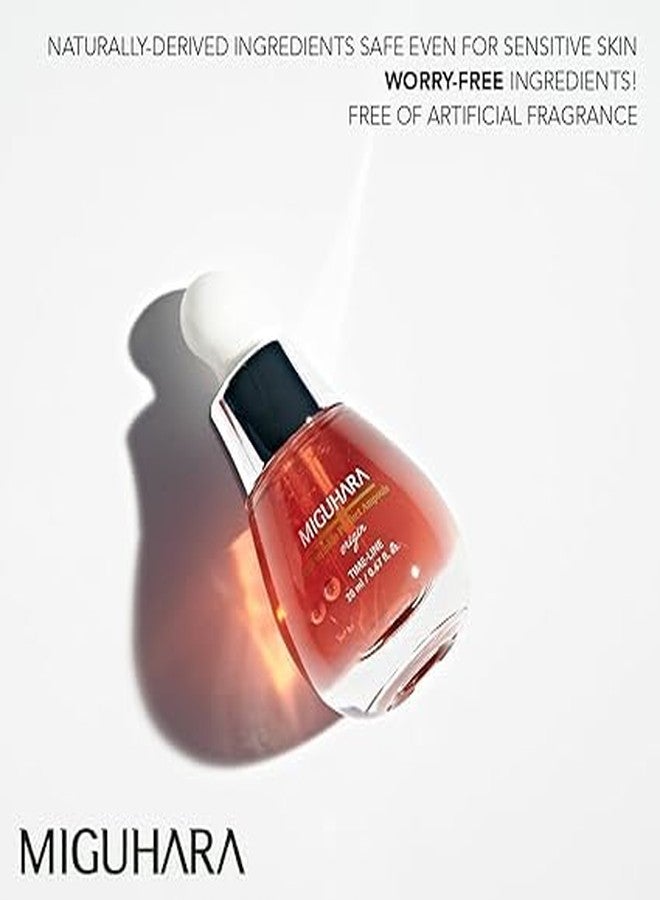 MIGUHARA Anti-wrinkle Effect Ampoule 35ml | Rose + Ginseng + Collagen + Hyaluronic Acid | | Premium Korean Skincare | Lightweight & Lifting effects | Natural Ingredients | Imported Clean K-beauty - Image 2