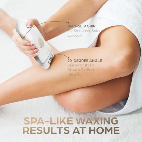 Epilady Legend 5 Rechargeable Epilator, 56 Tweezers, Dual Speed, Full-Body Epilator for Women, Auto Shut Off, Travel Case, Cleaning Brush - Image 4