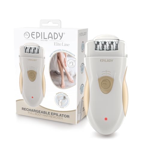 Epilady Legend 5 Rechargeable Epilator, 56 Tweezers, Dual Speed, Full-Body Epilator for Women, Auto Shut Off, Travel Case, Cleaning Brush - Image 1