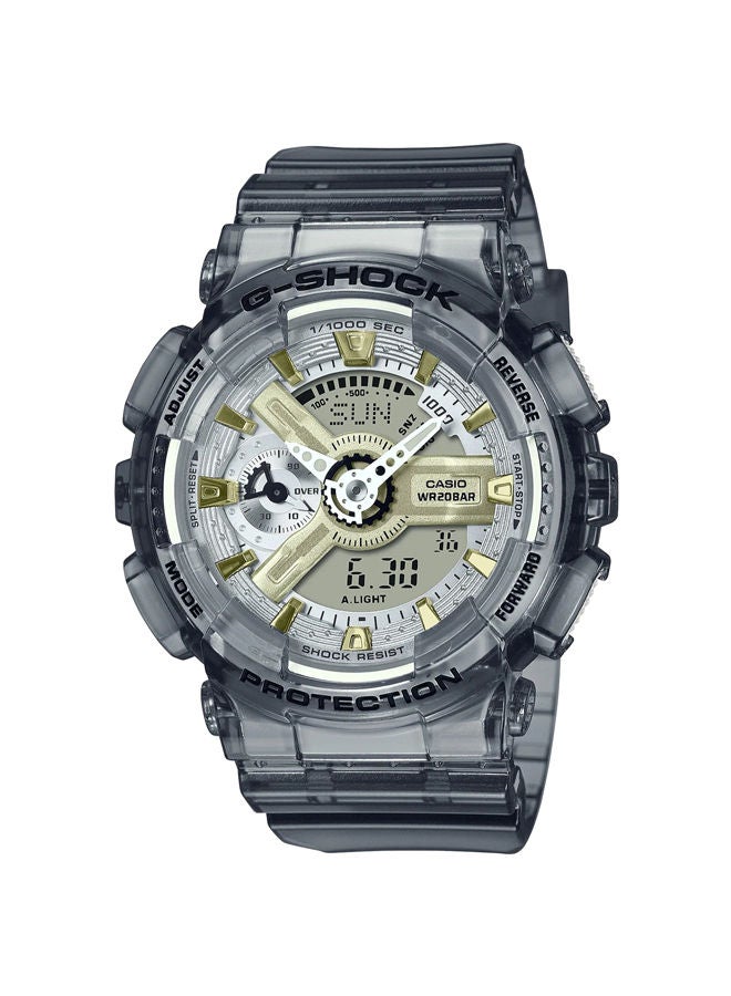 سعر ومواصفات CASIO ساعة كرونوغراف من الراتنج GMA-S110GS-8ADR (Z8437A59F5235C2954497Z) على Noon EG