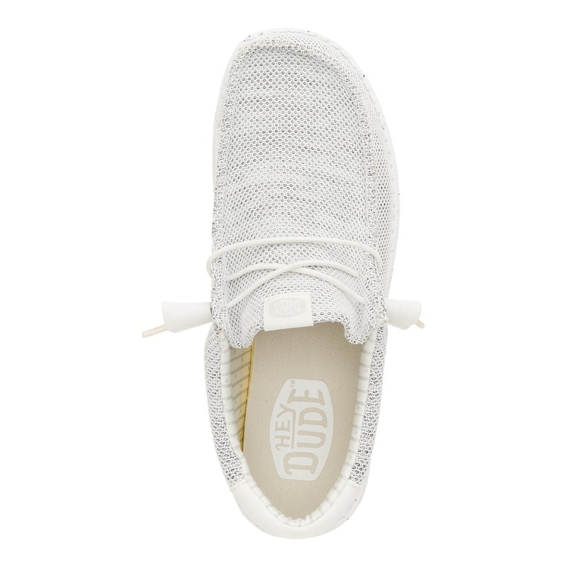 HEYDUDE Wally Stretch Sox - Storm White - Image 3