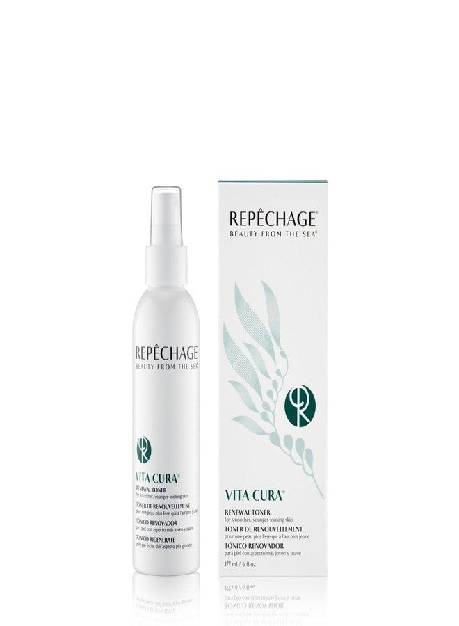 Repechage تونر الوجه من ريباشاج لفوائد مكافحة الشيخوخة يقشر بلطف ليكشف عن بشرة تبدو أصغر سناً فيتا كورا تونر التجديد 177 مل - Image 1