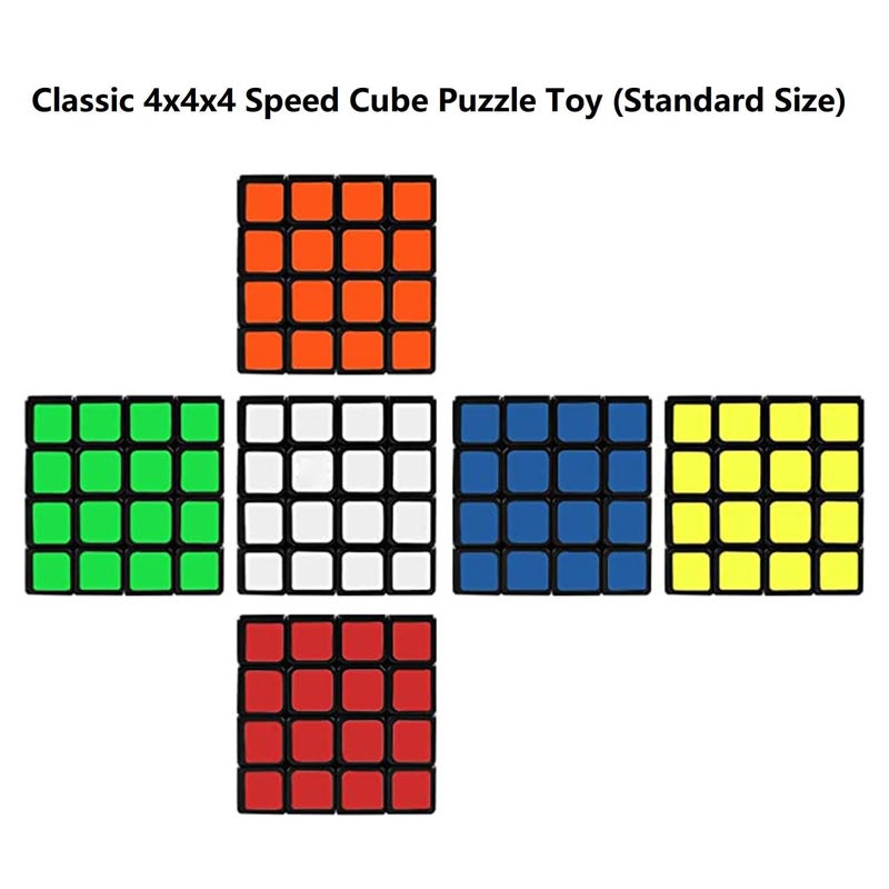 Shengshou 4x4x4 Puzzle Cube Black - Image 4