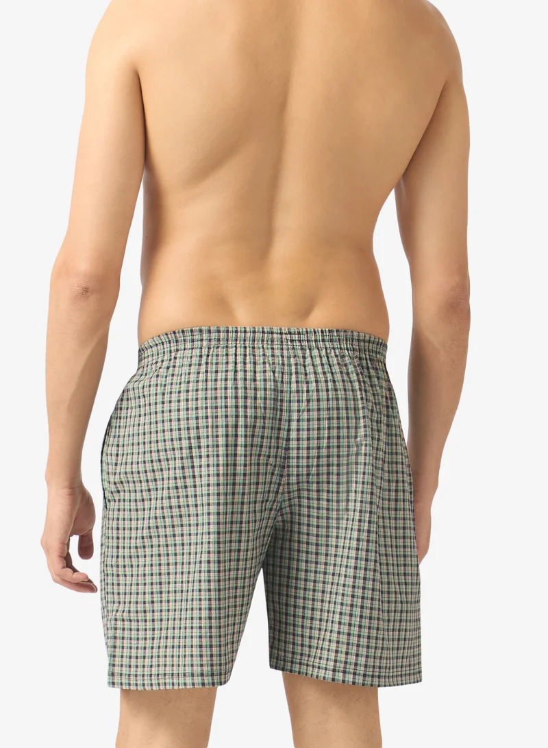 Seventy Five Basics  Woven Boxer of 2 Pack for Men | Best Price UAE