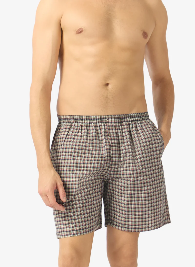 Seventy Five Basics  Woven Boxer of 2 Pack for Men | Best Price UAE