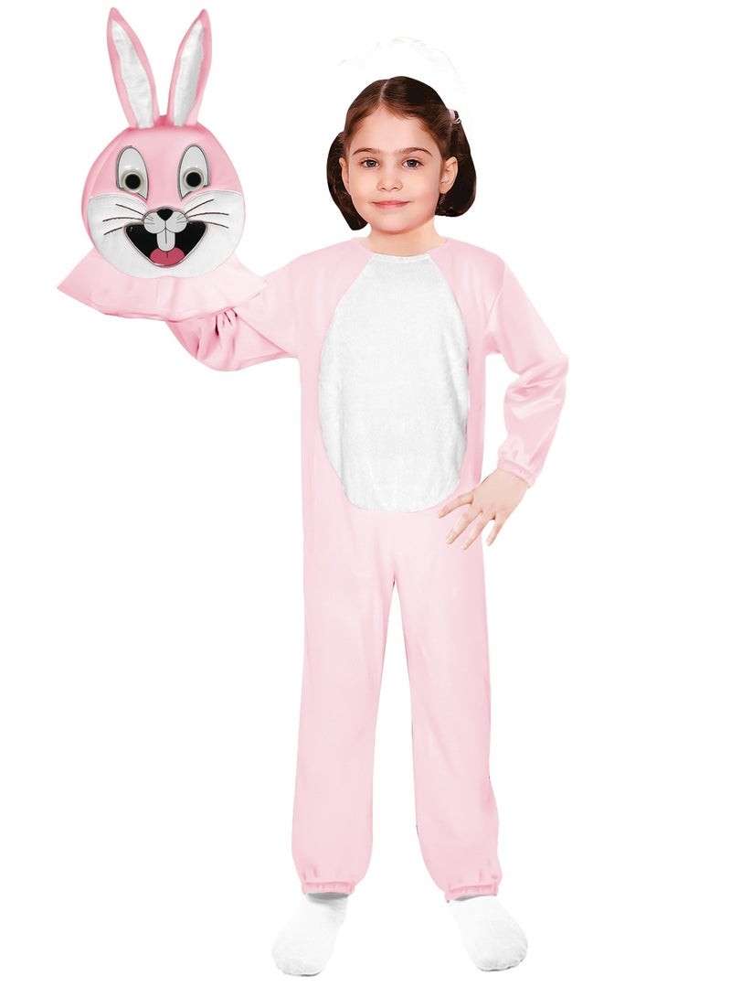 كوستوماكس زي الأرنب الوردي للأطفال - Image 1