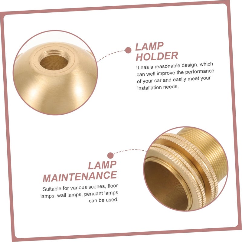 Lamp Holder Base Ceiling Light Socket for Pendant Wall Lamps Design Easy Installation for Home Commercial Lighting - Image 5