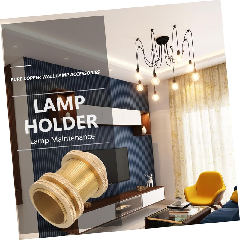 Lamp Holder Base Ceiling Light Socket for Pendant Wall Lamps Design Easy Installation for Home Commercial Lighting - Image 2